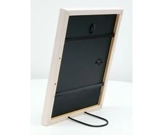 Nuotraukų rėmelis Box Deknudt A4 21x29.7, medinė balta (S41JL1 _ 21.0X29,7)