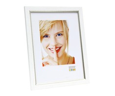 Nuotraukų rėmelis Deknudt S46AF1 20x30 Derva balta w. sidabras