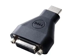 DELL 492-11681 kabelių sąsaja / invertavimo adapteris 19-pin HDMI-A M 24-pin DVI FM Juoda