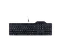 Klaviatūra Dell KB-813 - Full-size (100%) - su laidu - USB - Mechaninė - QWERTY - Juodas
