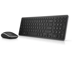 DELL KM714 klaviatūra Radijo dažnio belaidė QWERTZ Vokiečių Juoda