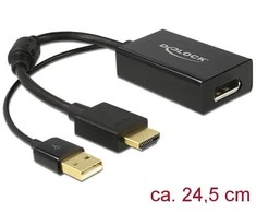 DeLOCK adapteris HDMI prie DP / 62667