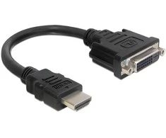 DELOCK Adapteris cable HDMI St > DVI 24+1 Buchse