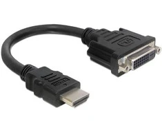 DELOCK Adapteris cable HDMI St > DVI 24+1 Buchse