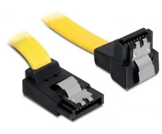 Delock SATA - SATA, 0,2 m, geltona (82819)