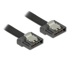Delock SATA - SATA, 0,3m, Juoda (83840)