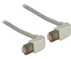 Delock Kabelio RJ45 Cat.5E S / FTP kampas 0.5m (83510)