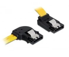 „Delock“ SATA duomenų III (6GB/S) F/F 50CM kabeliai su metaliniais spaustukais