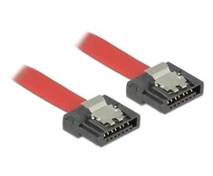 Delock SATA - SATA, 0,5 m, raudona (83835)