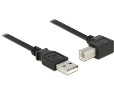 USB kabelis Delock USB-A - USB-B 0,5 m Juodas (84809)