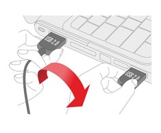 Delock 0.5m - USB2.0-A/USB2.0 Micro-B - 0.5 m - USB A - Micro-USB B - USB 2.0 - Male/Male - Juodas