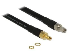 Delock Antennenkabel SMA Stecker > SMA Buchse CFD400 LLC400 10 m low loss