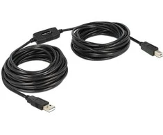 Delock Cable USB 2.0 A tipo kištukas > USB 2.0 B tipo kištukas 11 m