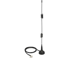 Delock Antenna LTE TS-9 vyriška 90° juosta 1/3/7/20 2–3 dBi