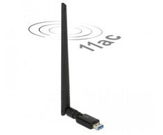 „Delock WLAN USB3.0 Stick“ dviejų juostų 2,4/5 GHz WLAN_AC 867+300 išorinė antena