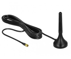 Delock LTE Antenne SMA Stecker 1 - 2 dBi starr omnidirektional