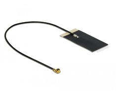 Delock WLAN 802.11 ac/ax/a/h/b/g/n Antenne MHF® I Stecker 2,7 - 3,0 dBi 1.13