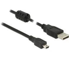 Delock kabelis USB 2.0 Type-A kištukas > USB 2.0 Mini-B kištukas 1,5 m juodas
