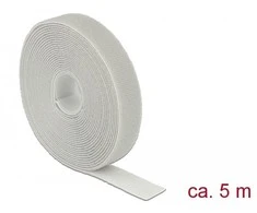 Delock 18280 - pilkas - 20 mm - 5 m - 1 vnt. - polietileninis maišelis