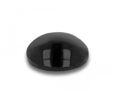 Delock Guminės kojelės apvalios lipnios 5 x 2 mm 100 vnt. juodas