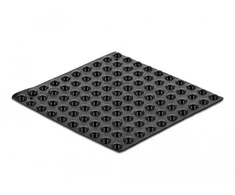 Delock Guminės kojelės apvalios lipnios 5 x 2 mm 100 vnt. juodas