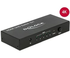 SPLITTER VIDEO DELOCK 5X HDMI -> HDMI ULTRA HD 4K