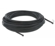DELOCK 10M 3MM TEMPAMŲJŲ KABELIŲ PYNĖ JUODA