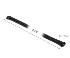 DELOCK kabelio jungtis 5M 19MM prailginamas juodas