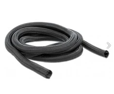 OPLOT NA KABLE DELOCK 2M 16MM ROZCIĄGANY JUODA