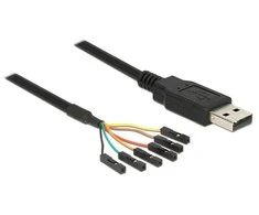 Delock Cable USB kištukas > TTL 6 kontaktų antraštė, viena 1,8 m (3,3 V)