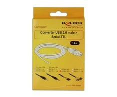 DeLOCK USB jungtis > TTL 6P moteriškas kištukas 1,8 m