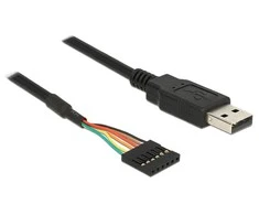 DeLOCK USB jungtis > TTL 6P moteriškas kištukas 1,8 m