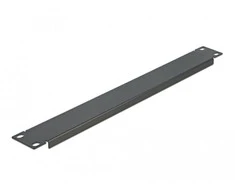 Delock DeLOCK 66289, Rack dangtis, Juodas, Metalas, 1U, Kinija, 44,5 mm