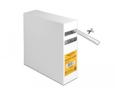 Delock Schrumpfschlauch Box 10 m x 9,5 mm transparent