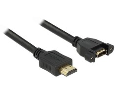 Delock Delock HDMI – HDMI kabelis 1m juodas (85102)