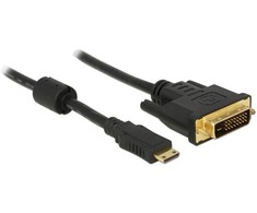 Delock Cable Mini HDMI C kištukas > DVI 24+1 kištukas 1 m