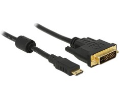 Delock Cable Mini HDMI C kištukas > DVI 24+1 kištukas 1 m