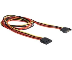 DELOCK 60133 Delock maitinimo kabelis SATA 15 kontaktų kištukas > SATA 15 Pin moteriškas prailginimas 100 cm