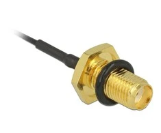 Delock antenos kabelio SMA lizdas, skirtas montuoti > Suderinamas su MHF /U.FL-LP-068