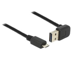 Kabelis USB Delock USB-A - 1 m Juodas (83535)