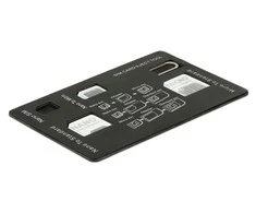 „Delock“ SIM kortelės adapterio rinkinys „4 viename“.