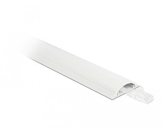Delock Kabelkanal selbstklebend 50 x 12 mm - Länge 1 m baltas