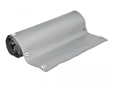 DELOCK kabelio mova 2M 70MM spaustukai karščiui atsparūs juodi/PVC stulpai