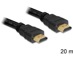 Delock Cable didelės spartos HDMI su eternetu – HDMI A Stecker > HDMI A Stecker 20 m