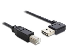 USB kabelis Delock USB-A - USB-A 2 m Juodas (83375)