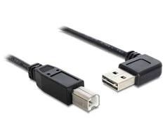USB kabelis Delock USB-A - USB-A 2 m Juodas (83375)