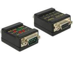 DELOCK RS-232 Tester DB9 female > DB9 male