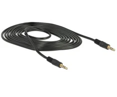 Delock Klinkenkabel 3,5 mm 3 Pin Stecker > Stecker 2 m juodas