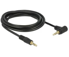 Kabelis Delock Jack 3.5mm - Jack 3.5mm 3m juoda (83758)