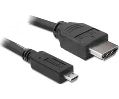 DELOCK laidas HDMI A-D St/St 3,0m